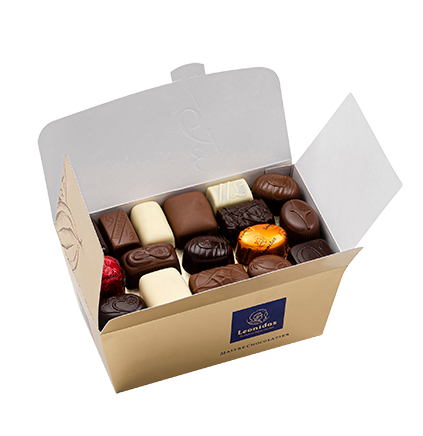 Ballotin métal Leonidas 500g
