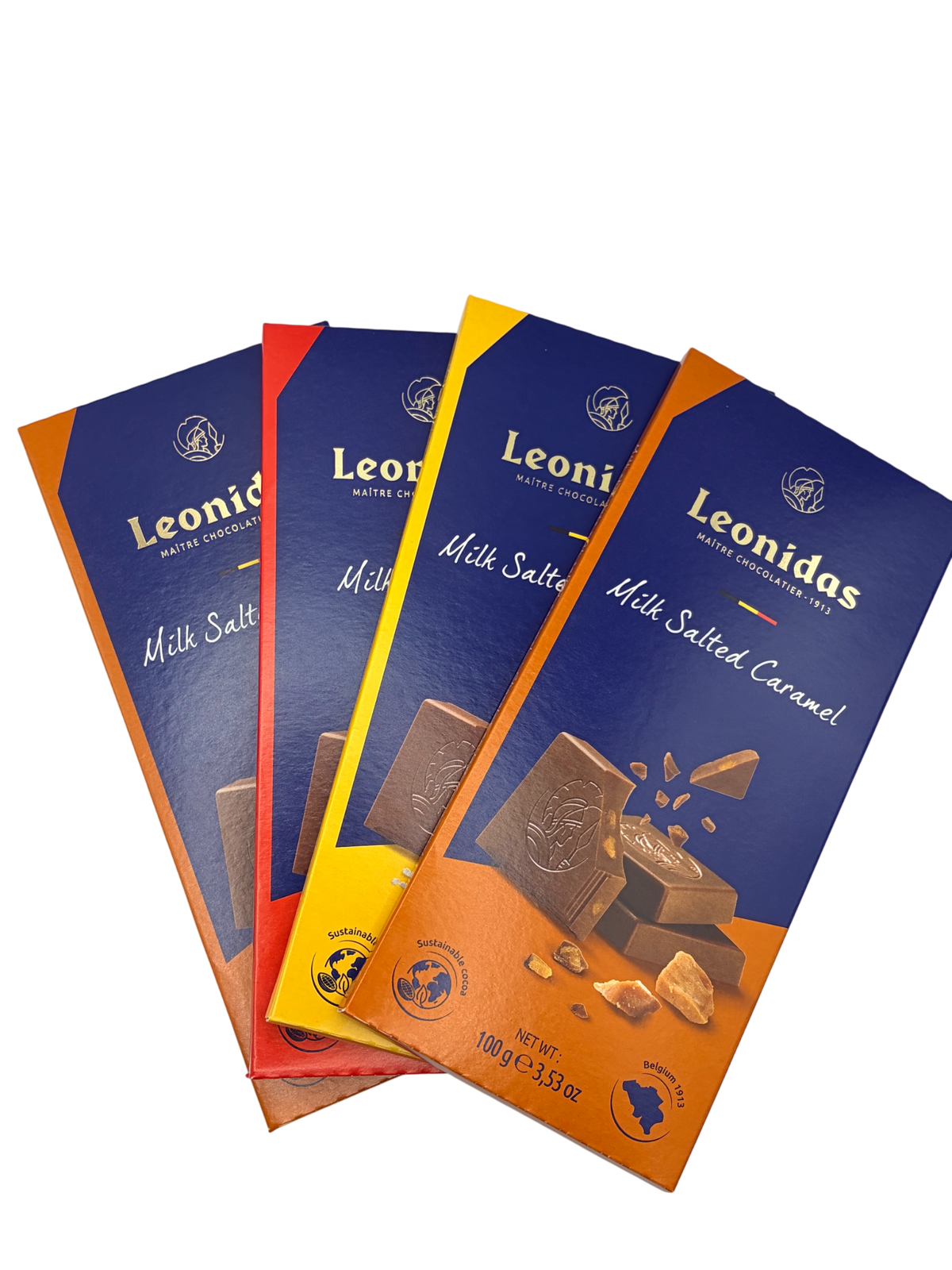 Lot de 4 tablettes chocolat au lait – 400 g