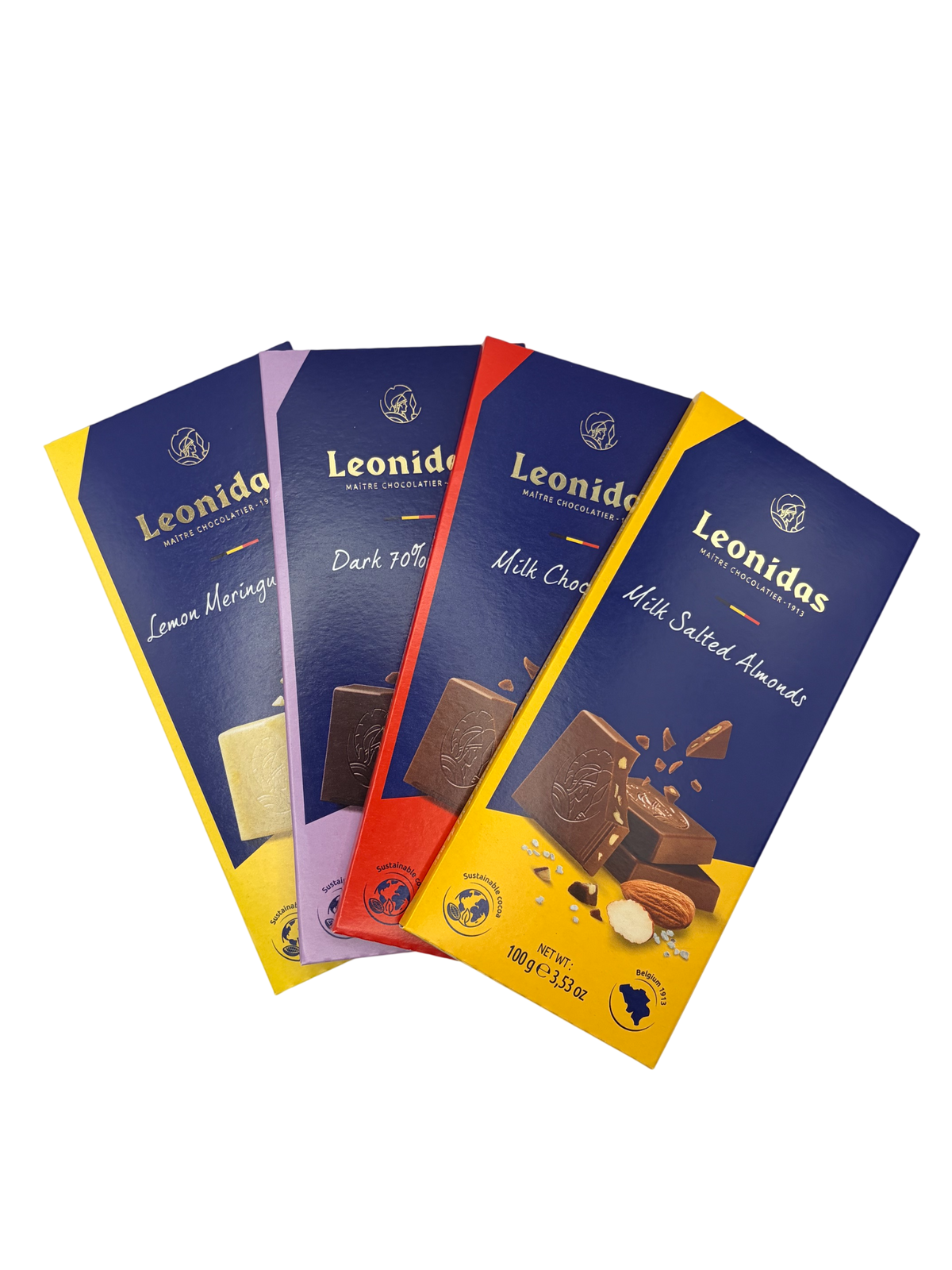 Lot découverte de 4 tablettes – 400 g
